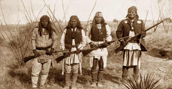The comparions between Geronimo's Apache warriors and the Taliban of Afghanistan striking, says historian Marc Wortman. 